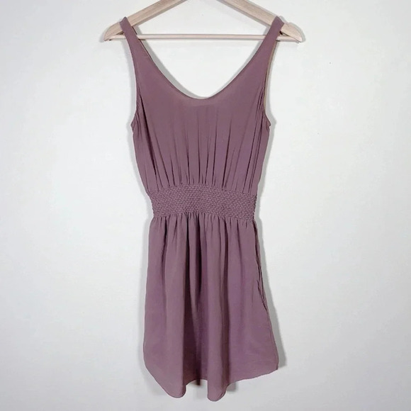 Aritzia Sleeveless Silk  Dress - Picture 2 of 11